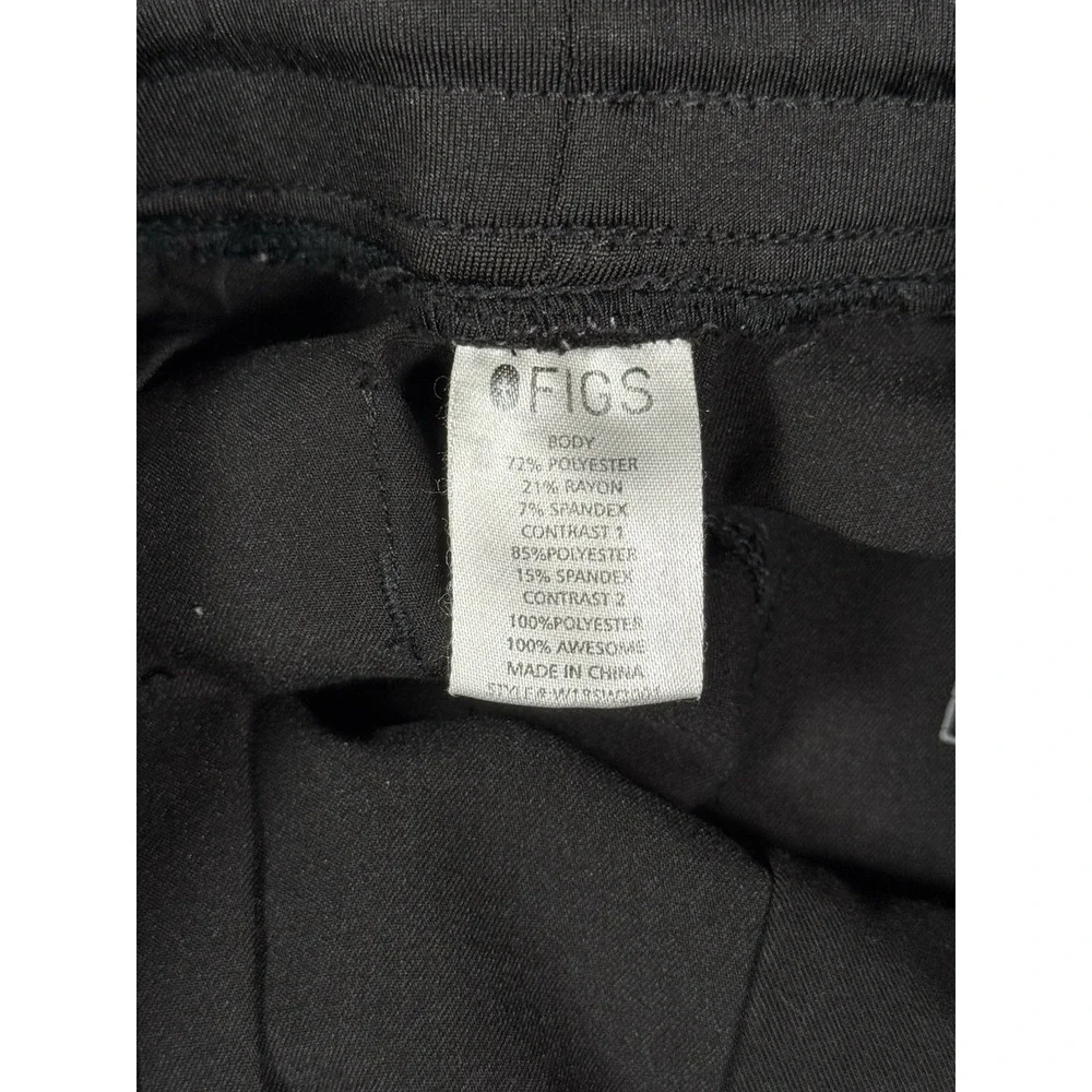 Figs Leon Joggers‎ Mens XS Black Scrub Pants Technical Collection Medical